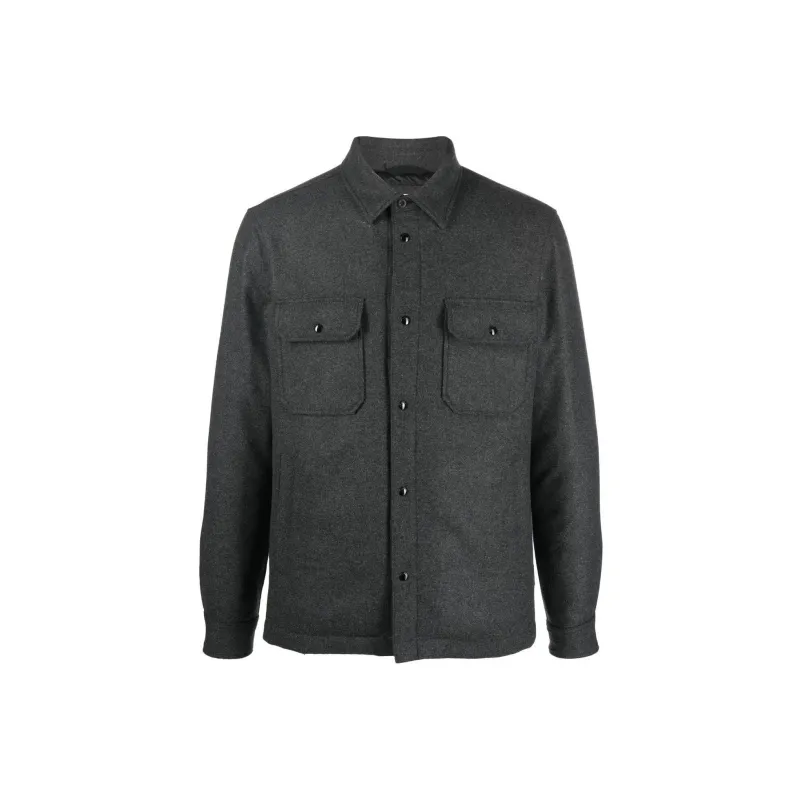 WOOLRICH Alaskan Pocket Patch Overshirt-0