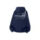 Navy Blue White Text
