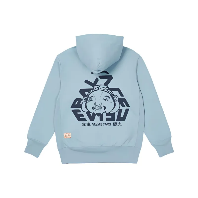 PALACE X Evisu Tri Godhead Hood-0