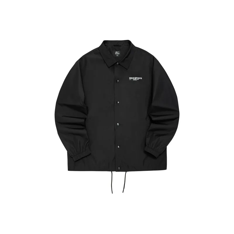 Erke Jackets Men Jet Black-0