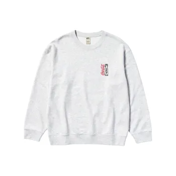 Keith Haring X Coca cola X UNIQLO Keith Haring X Coca Cola Collaboration Sweatshirts Unisex Gray