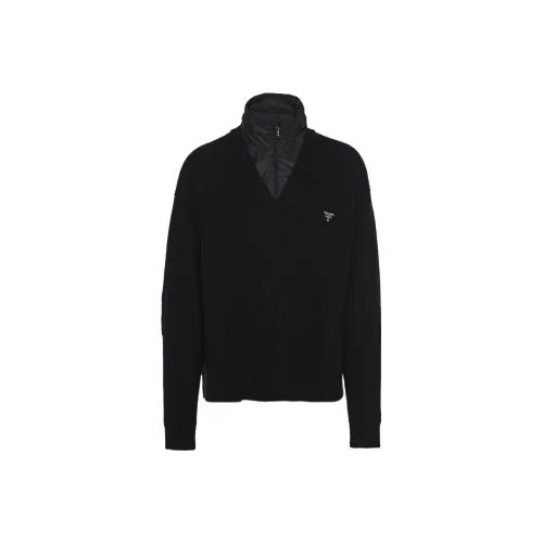 PRADA FW22 Jackets Coats Men's Black