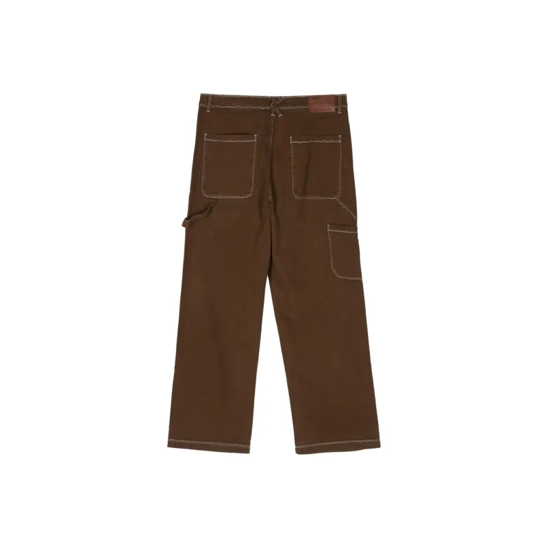 KidSuper Messy Stitched Work Pants-1