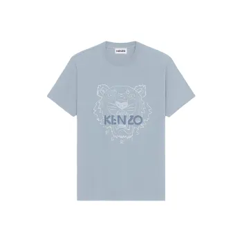 KENZO T Shirts Men Light Blue