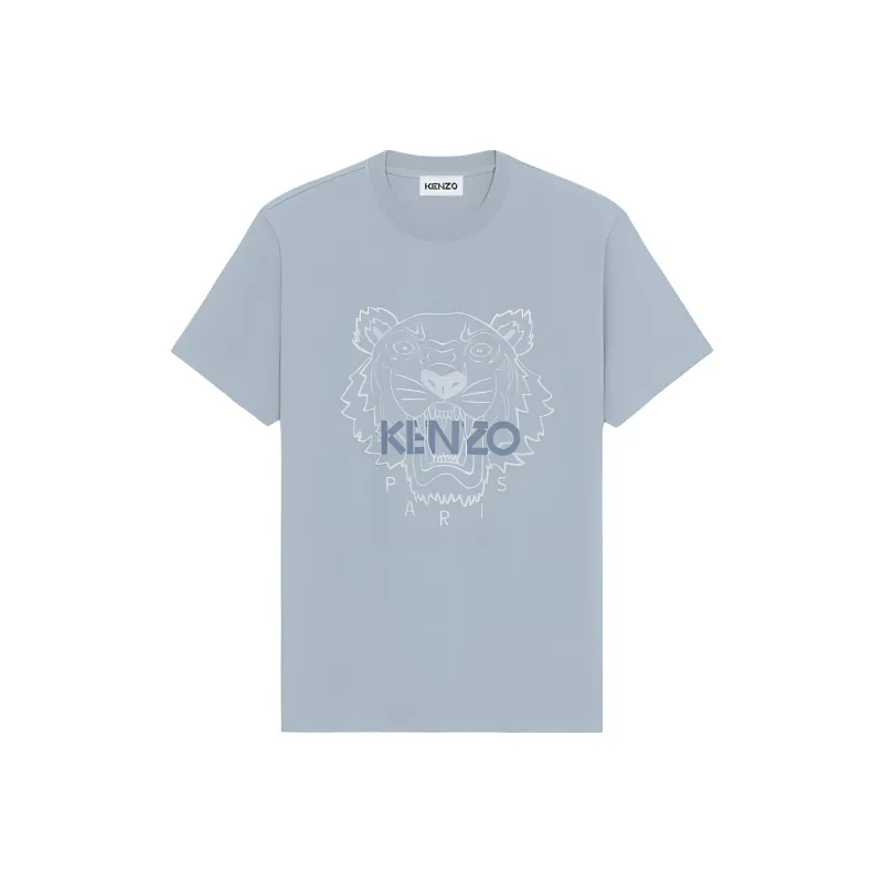 KENZO T Shirts Men Light Blue-0