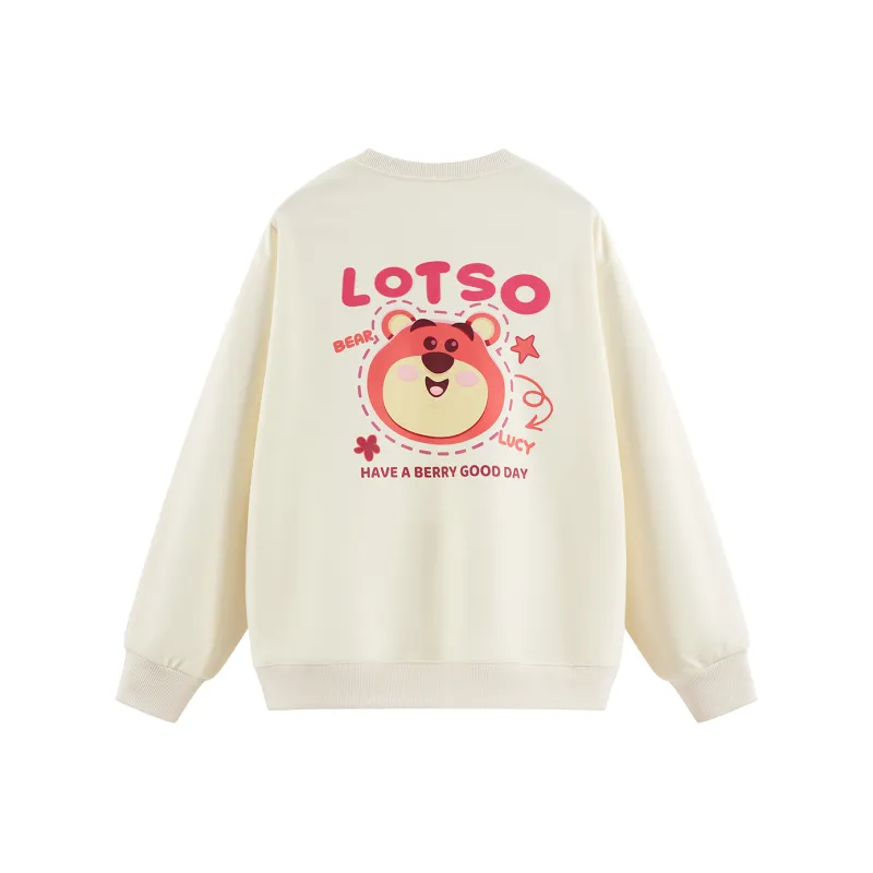 Disney Strawberry Bear Series Sweatshirts Unisex-14