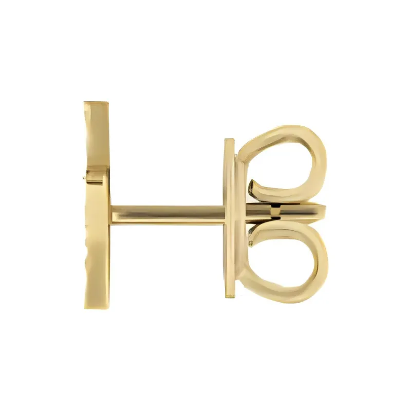 GUCCI 18K Gold Earrings Women's Gold-1