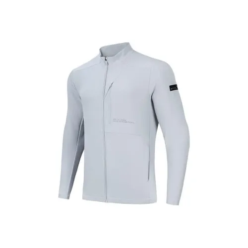 Anta Variety Training Collection Jacket Men's Mud Stone Gray