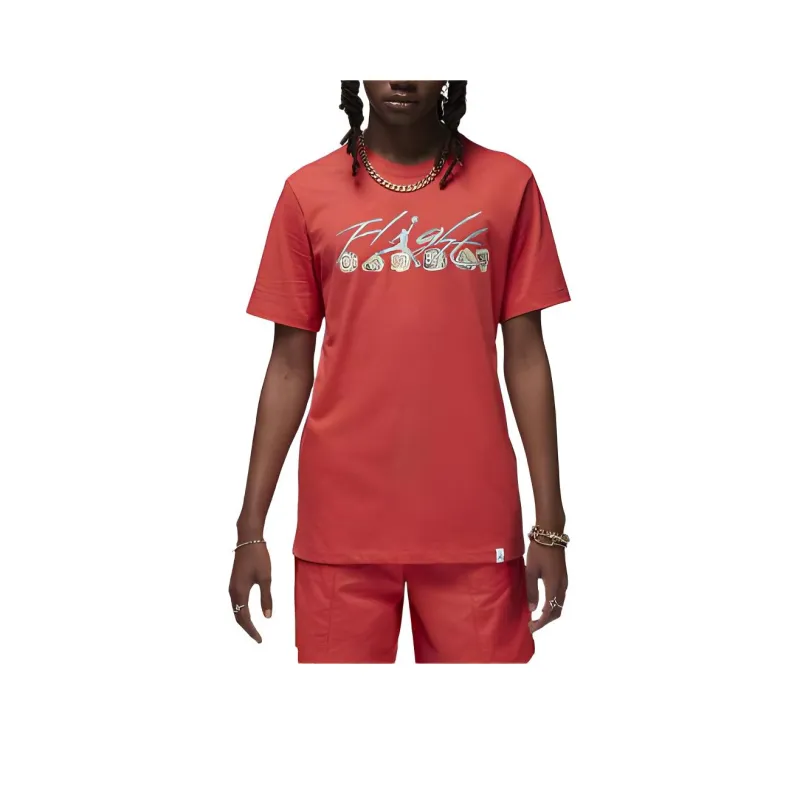 Jordan Flight Essentials T-Shirt Men's Orange Red-0