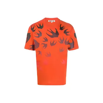 Alexander McQueen T Shirt Men's Orange