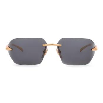PRADA Runway Rimless Sunglasses