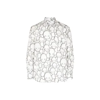 CDG Shirt X Kaws Classic Poplin Shirt