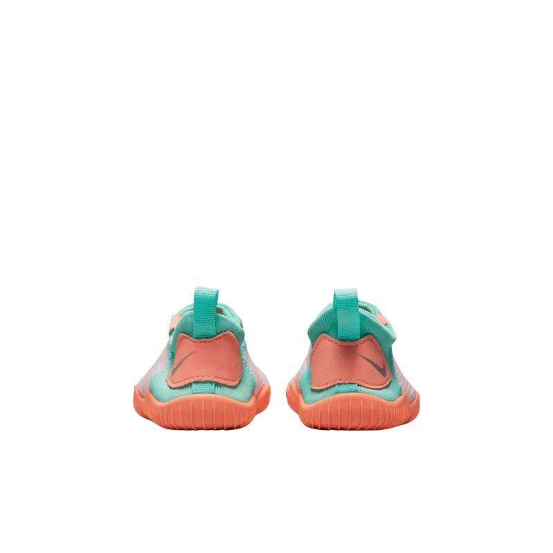 Nike Sock 360 Aqua Slip Resistant Cushioning Abrasion Resistant Low Top Toddler Shoes Purple Green Infant And Toddler-4