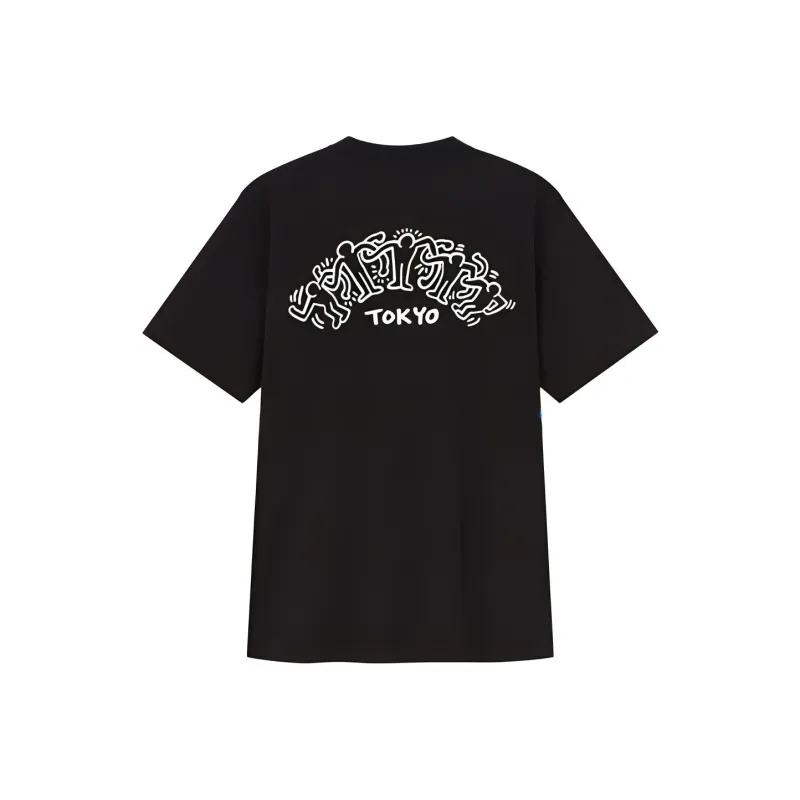 UNIQLO x Keith Haring X Tokyo T-Shirt Unisex Black-0