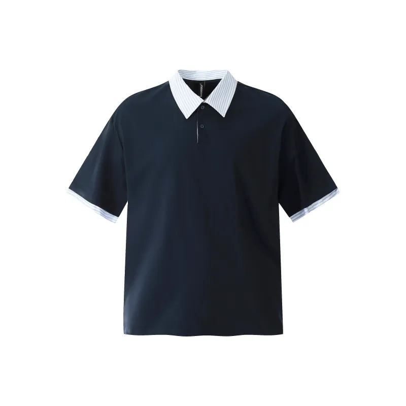 VERAF CA Polo Shirt Unisex Navy Blue-0