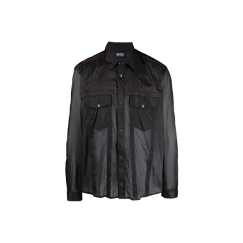 DIESEL Jackets Men Black