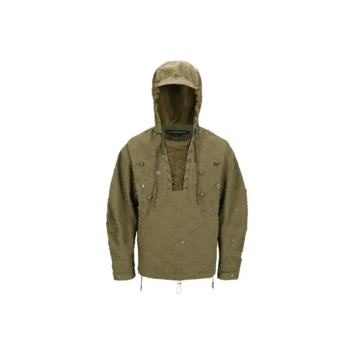 ANDERSSON BELL SS25 Sweatheart-horsebit Men's Khaki