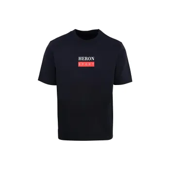 HERON PRESTON Logo print Cotton T shirt
