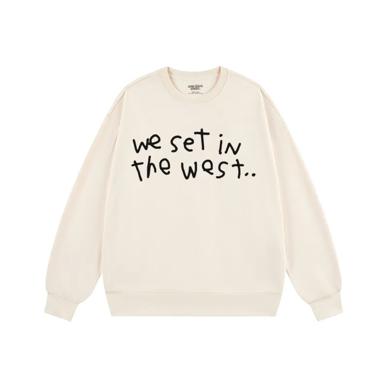 AFTER SCHOOL SPECIAL Sweatshirt Unisex Cream-0