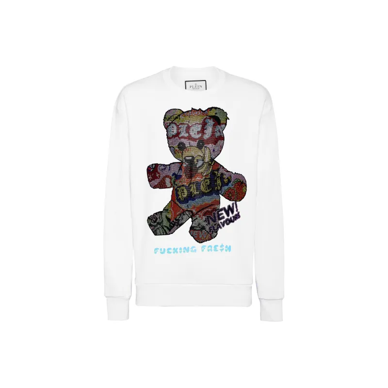 PHILIPP PLEIN Tutti Frutti Rhinestone Sweatshirt-0