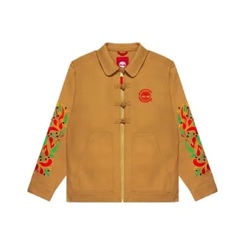 Clot X Timberland X CLOT Jackets Unisex Khaki