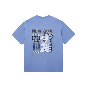 New Era x MLB SS24 New York Yankees T Shirt Unisex Blue