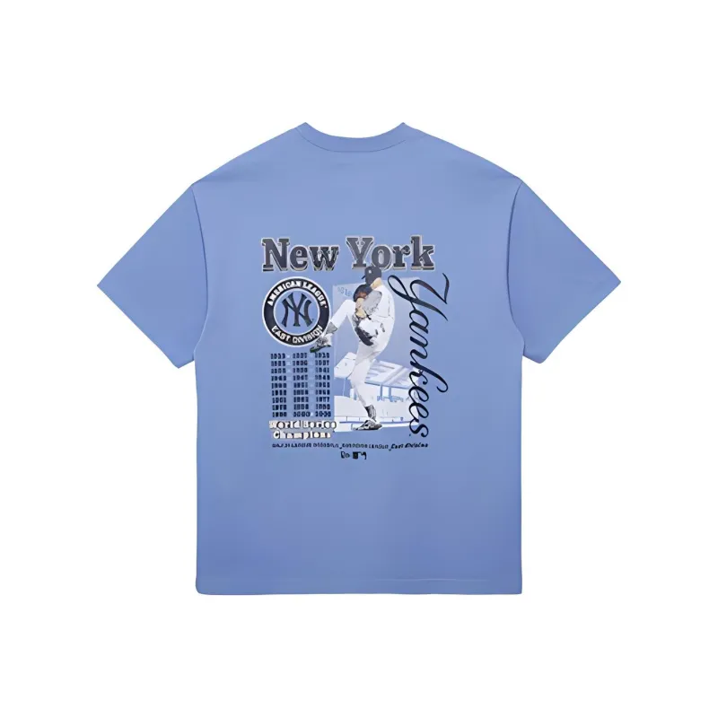 New Era x MLB SS24 New York Yankees T-Shirt Unisex Blue-0