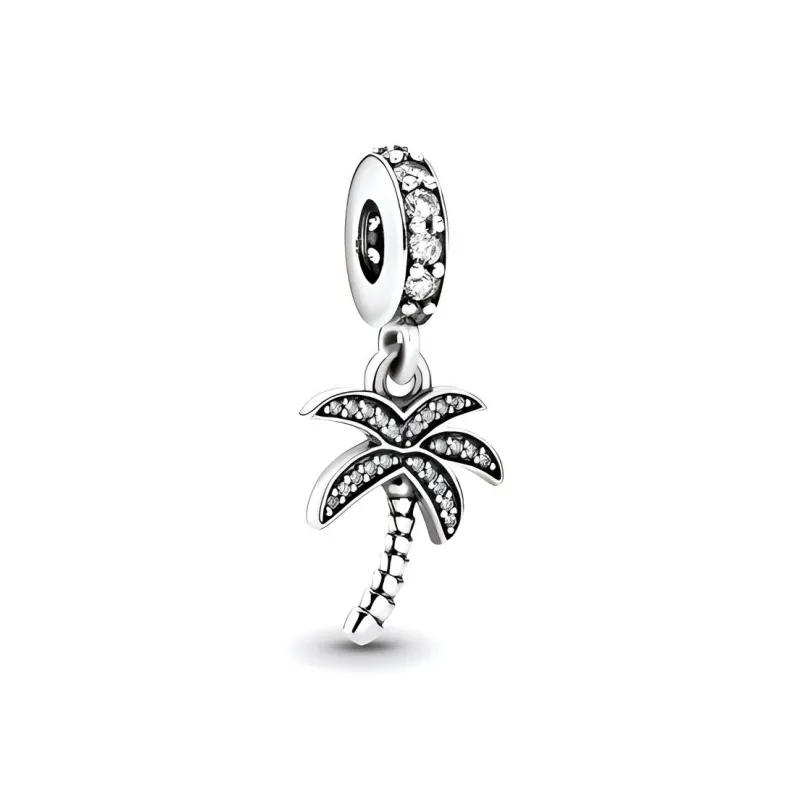 Pandora MOMENTS 925 Sterling Silver Cubic Zirconia Jewelry Women's-0