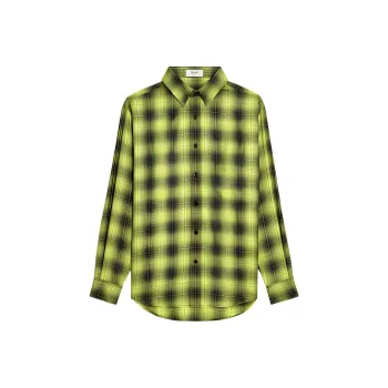 CELINE 2010s Checked Shirt