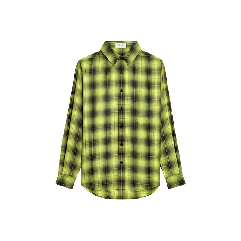 CELINE 2010s Checked Shirt-0