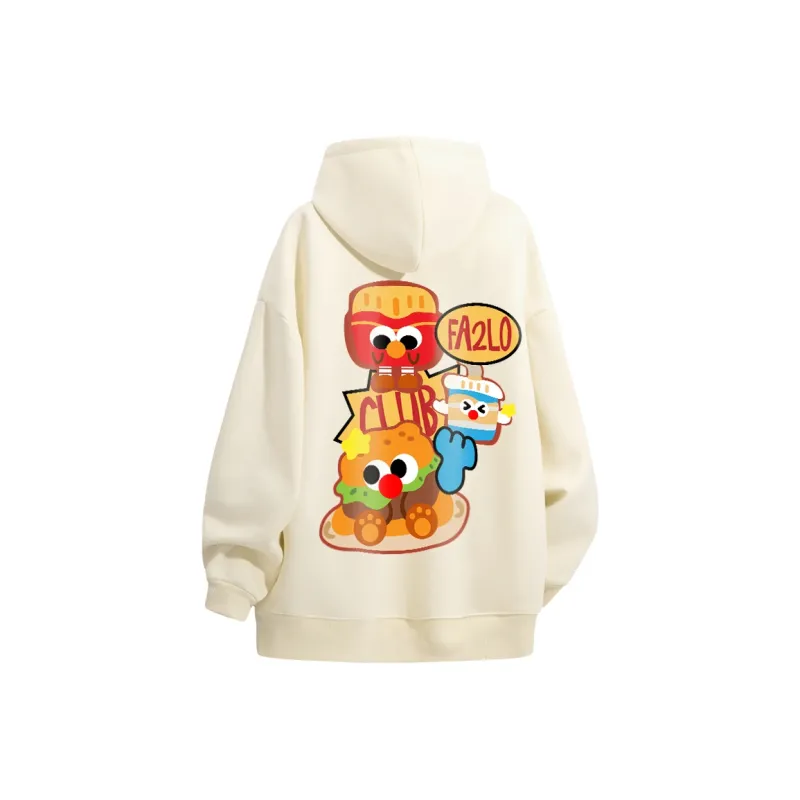 FA2LO Sweatshirts Unisex White-10