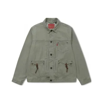Levis Jackets Men Gray