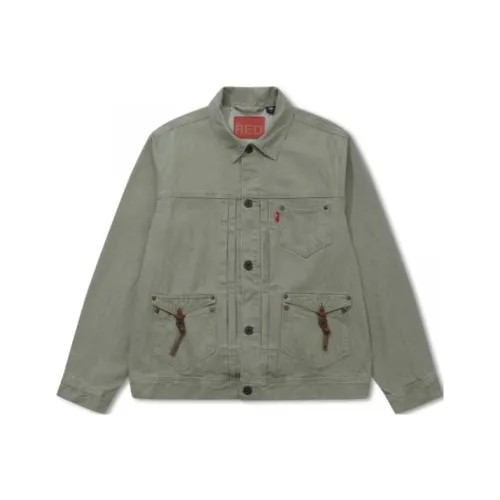 Levis Jackets Men Gray