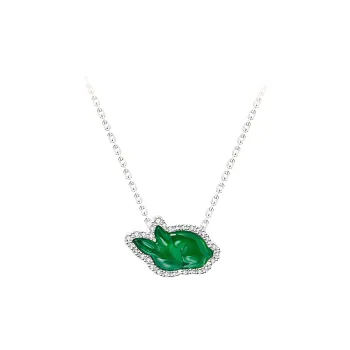 CIGA LONG High Ice Jade Necklaces Women's