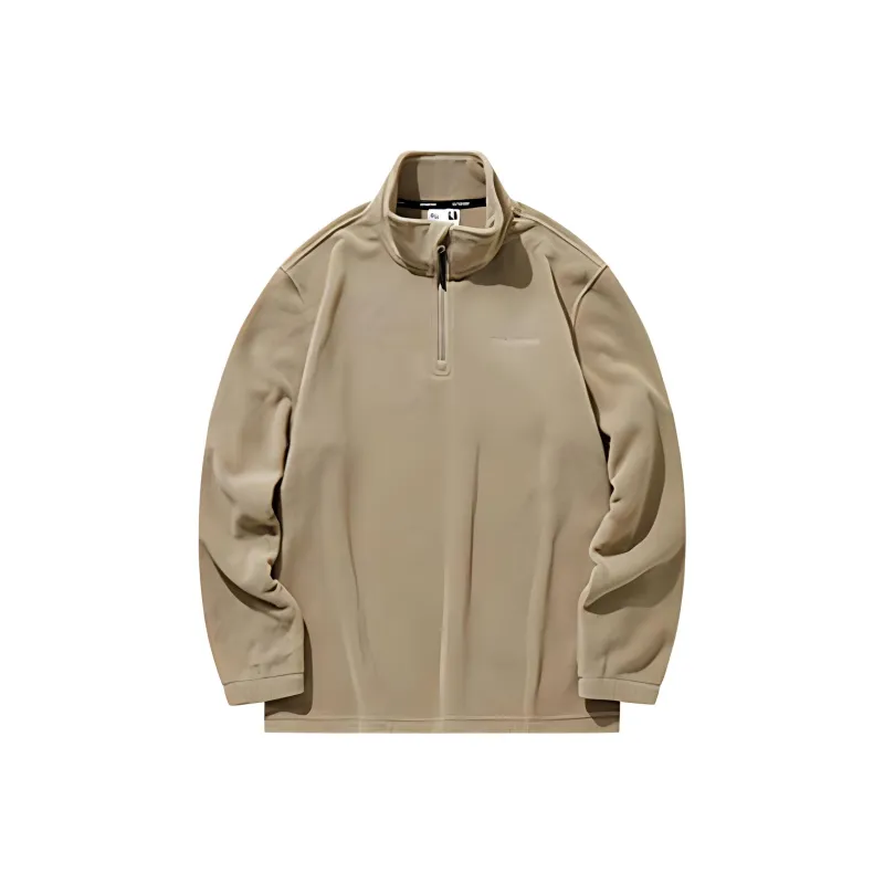 QIAODAN Sweatshirt Men's Wheat Brown-0