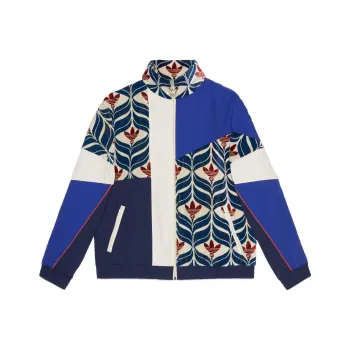 GUCCI X Adidas Interlocking G And Trefoil Jacket