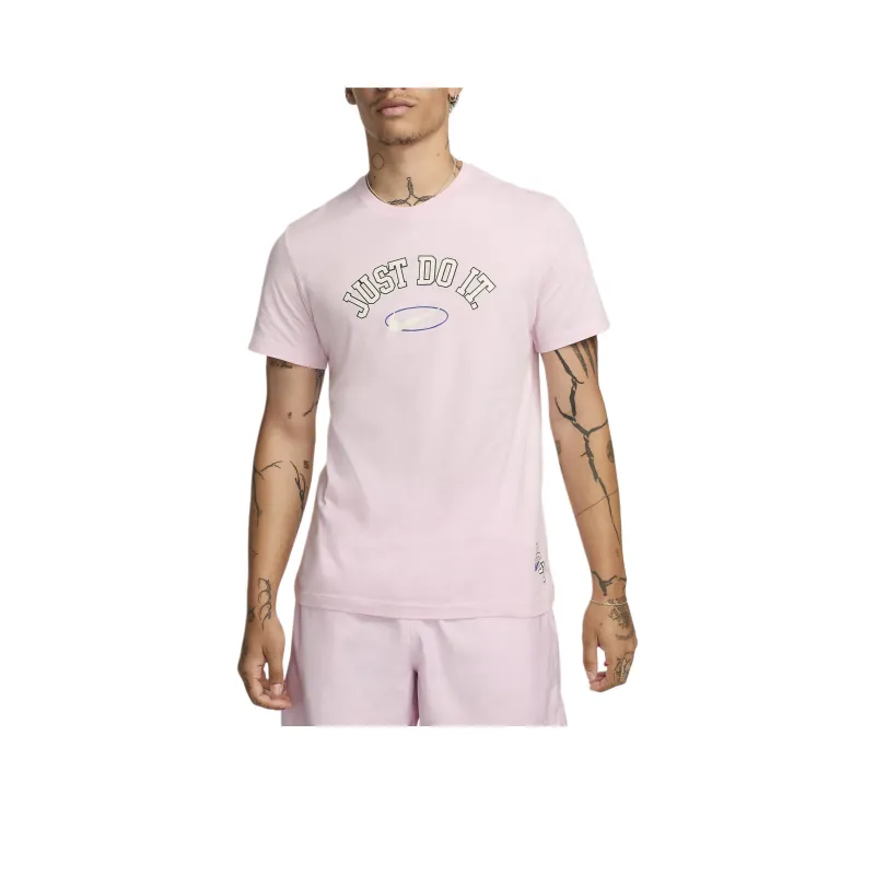 Nike T-Shirts Men Pink Foam-0