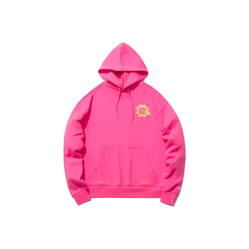 LiNing x SHAOBURUCHUAN Sweatshirt Unisex Spicy Pink-0