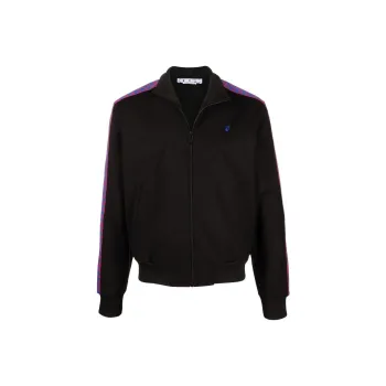 OFF-WHITE Arrows Embroidered Track Jacket 'Black'