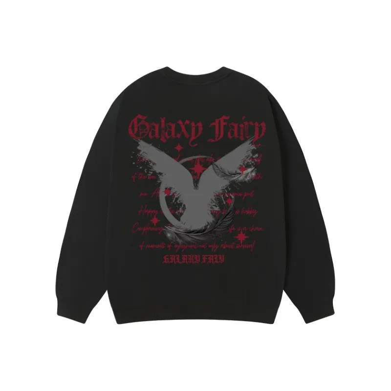 GALAXY FAIRY Sweatshirt Unisex Black-0