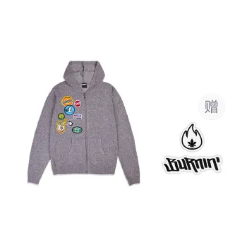 BURNIN Knitwear Unisex Heather Gray