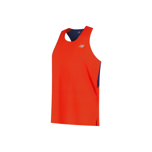 New Balance Tank Tops Men's Red