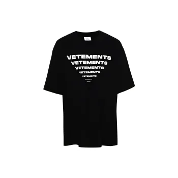 Vetements Pyramid Logo T Shirt