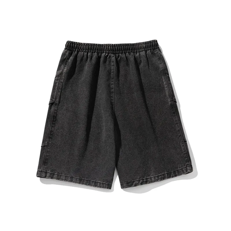 HOZZS Denim Shorts Unisex-1