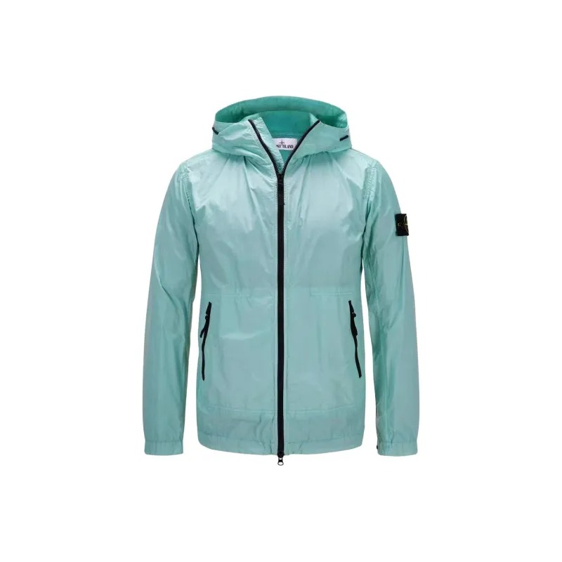 STONE ISLAND Jacket Men's Sky Blue-0