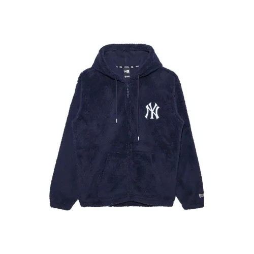 New Era Jackets Unisex Navy Blue