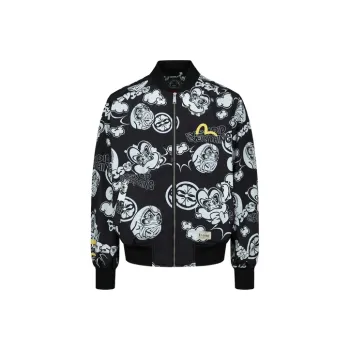 EVISU Jackets Men Black All Over Print