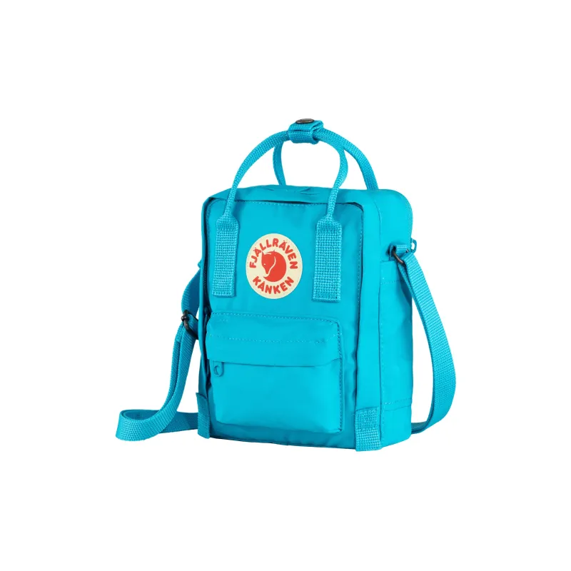 Fjallraven Kanken Vinylon Shoulder Bag, Crossbody Bag, Handbag Unisex Deep Turquoise-1
