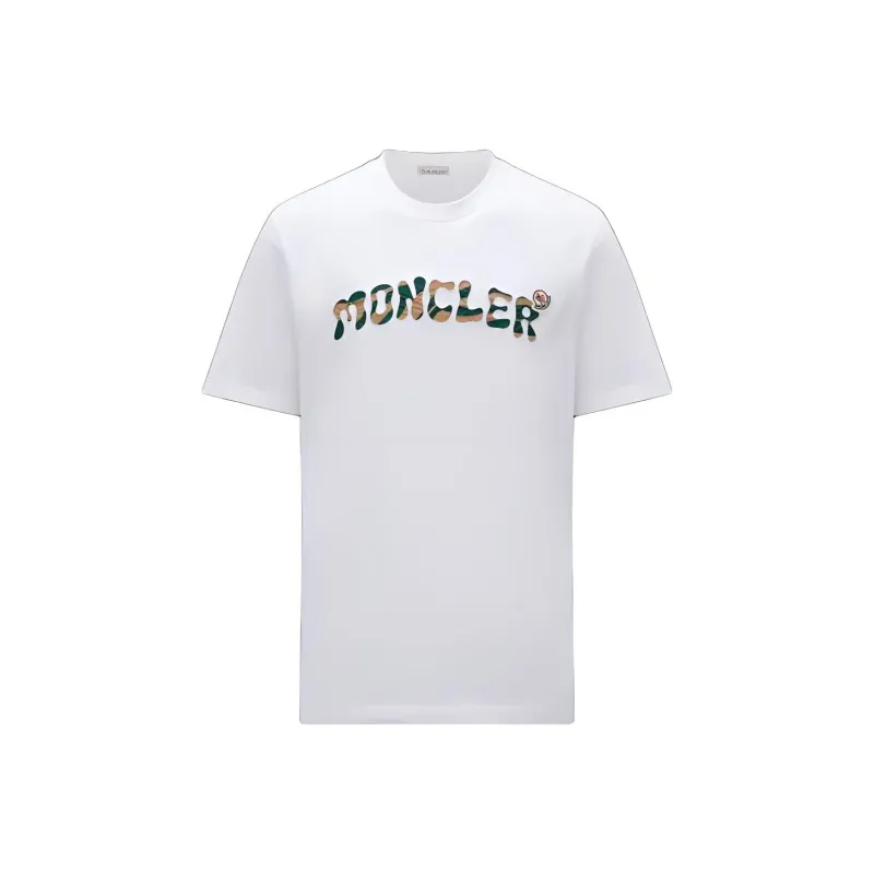Moncler T Shirts Men White-0