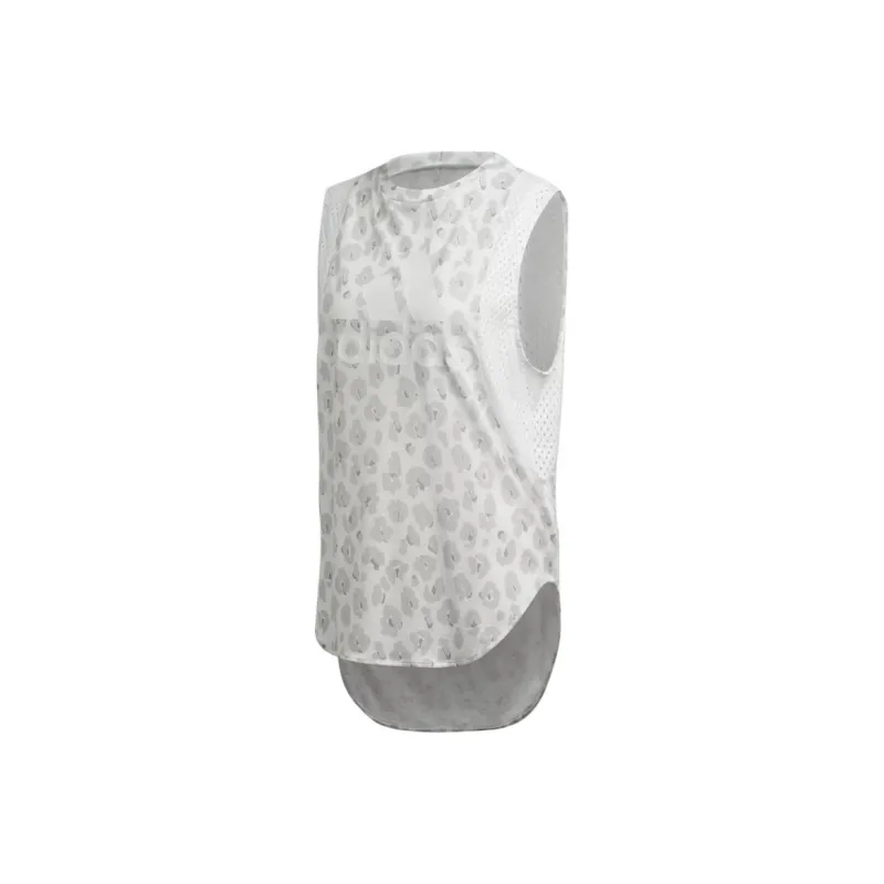 Adidas Tank Top Men's Gray White-0